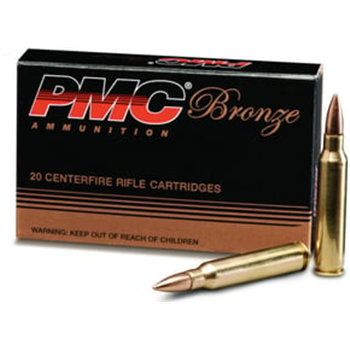 PMC Bronze 223 55GR FMJ Ammunition 20Rds - $9.29 - $9.29