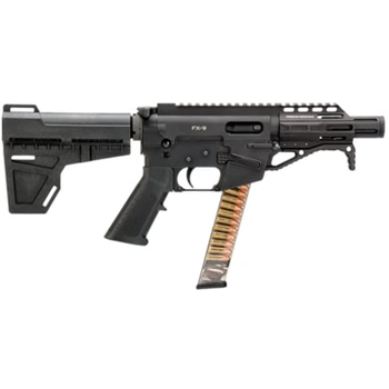 Freedom Ordnance FX-9 Pistol 9mm 4.5" 31+1 Rnd M-LOK W/Brace - $577.36 (Free S/H on Firearms)