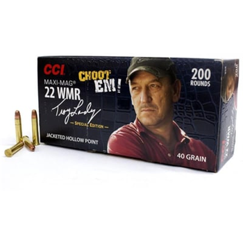 CCI .22 WMR Maxi Mag 40gr JHP "Swamp People" Ammunition 200rds - 958 - $59.99 - $59.99