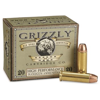 Grizzly Cartridge Co. High Performance Handgun, .38 Special, JHP, 125 Grain, 20 Rounds - $14.72 (Buyer’s Club price shown - all club orders over $49 ship FREE) - $14.72