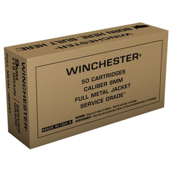 500rds Of Winchester Service Grade 9mm 115 Grain FMJ - $119.9