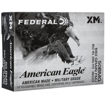 American Eagle Rifle 50 BMG 660 Grain 10 Rnd - $39.95 - $39.95