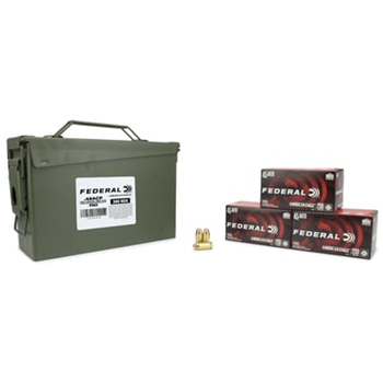 Federal American Eagle 45 ACP 230 Grain FMJ 300 Rounds In M19A1 Ammo Can - $151.99 shipped with code "A5OFF24" - $151.99