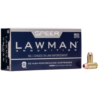 Speer Lawman .40 S&amp;W 165-Gr. TMJ 50 Rnds - $15