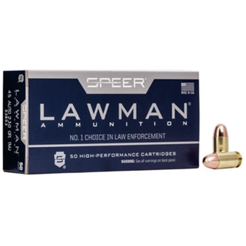 Speer Lawman .45 ACP Training 230gr Total Metal Jacket 50Rnd - $18