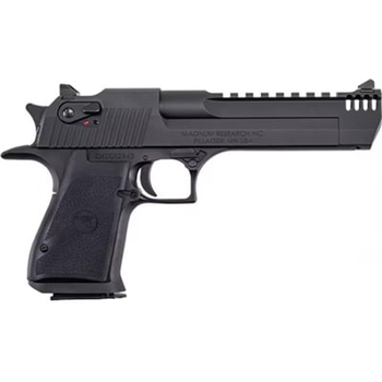 Magnum Research Mark XIX Desert Eagle 50 AE 6" 7rd Pistol Black w/ Rubber Grips - $2028.77 (Free S/H on Firearms) - $2,028.77