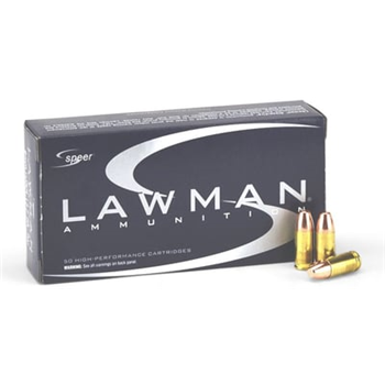 Speer Lawman 9mm 147Gr TMJ 1000 Rnd - $304.99