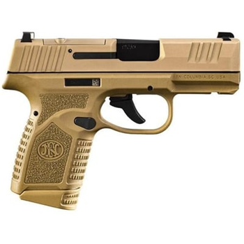 FN Reflex MRD Flat Dark Earth 9mm 3.3" Barrel 15-Rounds - $499 (Add To Cart) ($8.99 Flat Rate Shipping) - $499.00