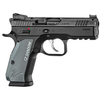 CZ-USA Shadow 2 Compact 9mm 4" 15rd Optic Ready Black Grey - $1249.99 (Free S/H on Firearms)