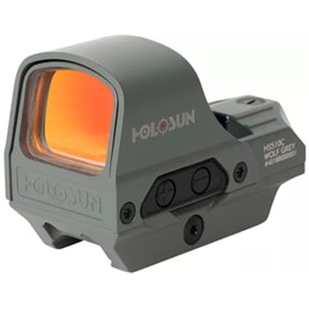 Holosun OPMOD HS510C Red Dot Sight, Red MRS 1x, 2 MOA Dot, Wolf Grey, HS510C-GY - $278.99 + FREE $75 OpticsPlanet Gift Card (Free S/H over $49 + Get 2% back from your order in OP Bucks) - $278.99
