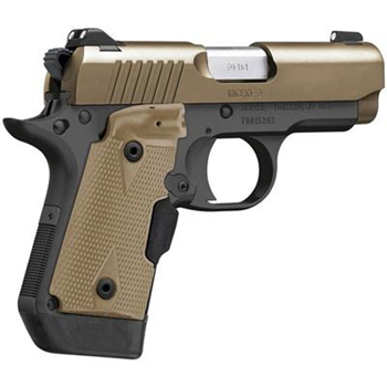 Kimber Micro 9 Desert Tan 9mm 3.15" 6 Rd Crimson Trace Lasergrips - $629 - $629.00