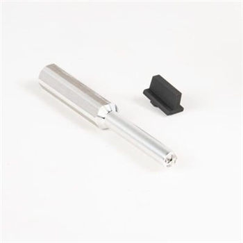 Dawson Precision BLACK Front Sight .315Tall .100Wide Fits Glock Pistols - $29.25 - $29.25