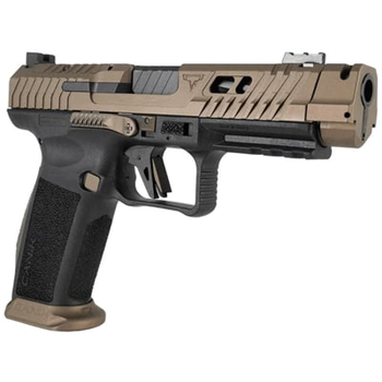 CANIK TTI Taran Tactical Combat 9mm 4.6" 18rd Optic Ready Pistol + Ported Barrel &amp; Compensator - $1099.99 - $1,099.99