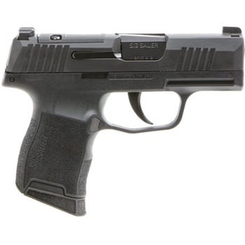 SIG SAUER P365 9mm 3.1" 10rd Optic Ready Pistol w/ SIGLITE Night Sights - Black - $399.99 (Free S/H on Firearms) - $399.99
