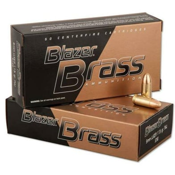 Blazer Brass 9mm Luger 115 Grain Full Metal Jacket 1000 Rounds - $249.99 - $249.99