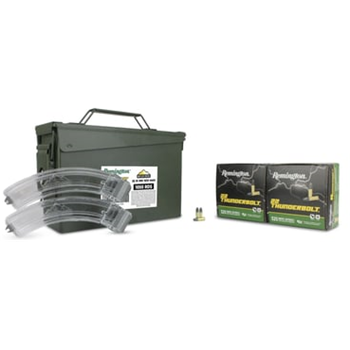 Remington Thunderbolt 22 LR 40 Grain RN 1050 Round Ammo Can/magazine Bundle - $85.49 w/code "MAY5OFF24" (Free S/H over $149) - $85.49