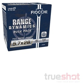 Fiocchi – Range Dynamics – 5.7x28mm – 40 Grain – FMJ – 450 Rounds Bulk Pack - $206.99 - $206.99