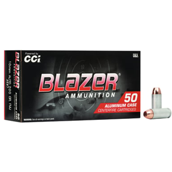 Blazer Ammo 10mm 200gr Total Metal Jacket Ammunition 50 Rounds - $17.67 - $17.67