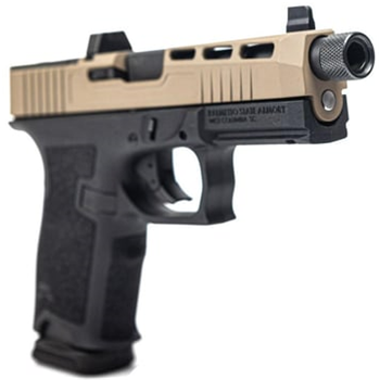 PSA Dagger Compact 9mm Pistol With SW2 Extreme Carry Cut RMR Slide &amp; Threaded Barrel, 2-Tone Flat Dark Earth - $319.99