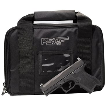 PSA Dagger Compact 9mm Pistol with Extreme Carry Cuts RMR Slide, &amp; Ameriglo Lower 1/3 Co-Witness Sights, Black with PSA Soft Case - $299.99 - $299.99