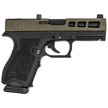 PSA Dagger Compact 9mm Pistol With SW1 Extreme Carry Cut RMR Slide &amp; Non-Threaded Barrel, 2-Tone Sniper Green - $369.99