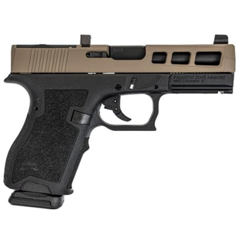 PSA Dagger Compact 9mm Pistol With SW1 Extreme Carry Cut RMR Slide &amp; Non-Threaded Barrel, 2-Tone Flat Dark Earth - $369.99 - $369.99