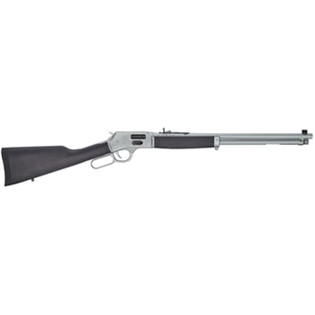 HENRY Side Gate 44Mag/44Spl All Weather 20" Chrome 10+1 - $1002.99 (Free S/H on Firearms) - $1,002.99
