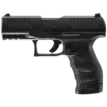 WALTHER PPQ M2 45 ACP 4.2" 12+1 BLACK POLYMER GRIP/FRAME GRIP BLACK TENIFER - $547.67 w/code "MAY5OFF24" (Free S/H over $149) - $547.67