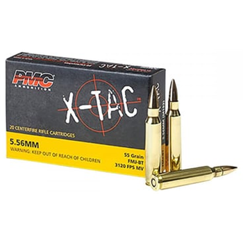 PMC - 5.56mm NATO 62gr FMJ Green Tip 1,000/Case - $490.99 + S/H - $490.99