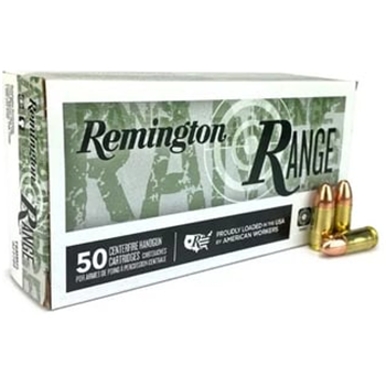 REMINGTON RANGE 9MM 124 GR FMJ 1000 rounds - $242.24 w/code "MAY5OFF24" (Free S/H over $149) - $242.24