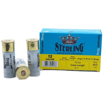 Sterling 12 Ga Slug 2.75? 1 OZ. 1460 FPS 200 Rnds - $149.99 - $149.99