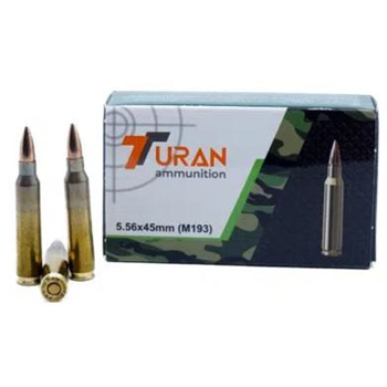 Turan M193 5.56x45mm 55-Gr. FMJ - $248.99 - $248.99