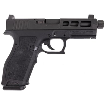 PSA Dagger Full Size S 9mm SW1 Doctor Cut Pistol With Threaded Barrel &amp; 2XL Sights, Black DLC - $274.99 - $274.99