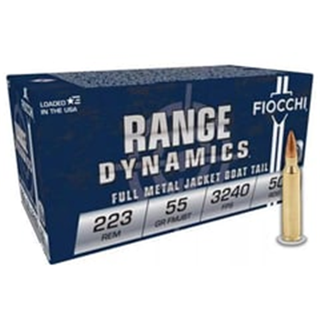 Fiocchi .223 Remington 55 Grain FMJBT Ammo - 1000 round case - $449.99 ($8.99 Flat Rate Shipping) - $449.99