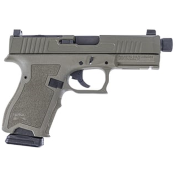 PSA Dagger Compact 9mm RMR Pistol With Threaded Barrel, Sniper Green - $359.99 - $359.99