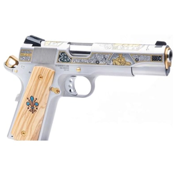 Springfield 1911 .45acp 5" 7rd Pistol, Limited Edition, SS / Italian Ren Michelangelo - SKC-EIR-MA - $2199.99 - $2,199.99