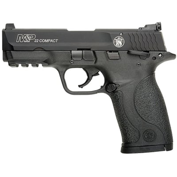 Smith &amp; Wesson M&amp;P 22 Compact .22 LR 3.6" Barrel 10 RDs with 3-Dot Adjustable Rear Sight - $353.99 ($9.99 S/H on Firearms / $12.99 Flat Rate S/H on ammo) - $353.99