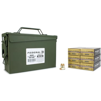 FEDERAL PREMIUM HST 9MM 124 GR JHP 300 ROUNDS IN HEAVY DUTY AMMO CAN - $237.49 w/code "5OFFJUNE24" (Free S/H over $149) - $237.49