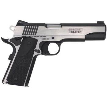 Colt Firearms Combat Elite 1911 Government Stainless / Black 9mm 5-inch 9Rds - $1308.99 ($9.99 S/H on Firearms / $12.99 Flat Rate S/H on ammo) - $1,308.99
