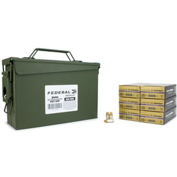 FEDERAL PREMIUM HST 9MM 124 GR JHP 300 ROUNDS IN HEAVY DUTY AMMO CAN - $237.49 w/code "5OFFJUNE24" (Free S/H over $149) - $237.49