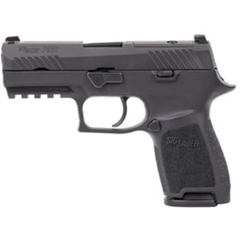 Sig Sauer P320 Compact Nitron OR 9mm 3.9" 15Rd Pistol - Black - 320C-9-BSSP - $399.95 - $399.95