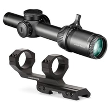 Vortex Strike Eagle 1-8x24mm FFP EBR-8 MOA LPVO w/ Cantilever 2" Offset 30mm Mount - BNDL-SE1801-CM202 - $399.95 (Free S/H over $175) - $399.95