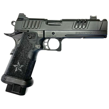 STACCATO XC 9mm 5" Compensated 17rd Optic Ready Pistol - Black - $4299 (Free S/H on Firearms) - $4,299.00