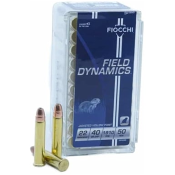 Fiocchi .22 Win Mag 40-Gr. JHP 1000 Rnds - $264.99 - $264.99