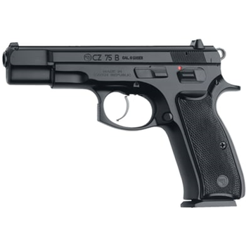 CZ 75B Black 9mm 4.7" Barrel 10 Rds - $449.99 ($9.99 S/H on Firearms / $12.99 Flat Rate S/H on ammo) - $449.99