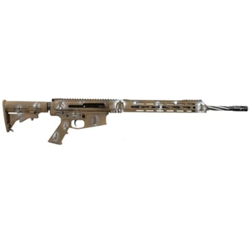 BC-10 .308 BigFoot Cerakote Right Side Charging Rifle 20” Black Nitride 416R SS Bear Claw Fluted Heavy Barrel 1:10 Twist Rifle Length Gas System 15” MLOK Split Rail No Magazine - $741.90 - $741.90