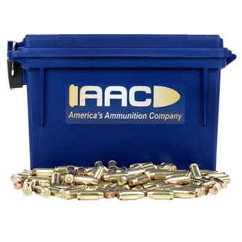 AAC .40 S&amp;W Ammo 180 Grain RNFP 300rd With AAC Blue 30 Cal Ammo Can - $109.99 - $109.99