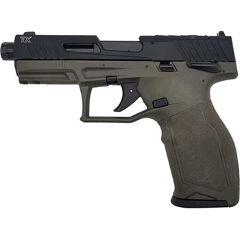 TAURUS TX22 Gen2 T.O.R.O. 22 LR 4.1" 22rd Optic Ready Threaded OD Green - $289.55 + 3 Mags Free After MIR (Free S/H on Firearms) - $289.55