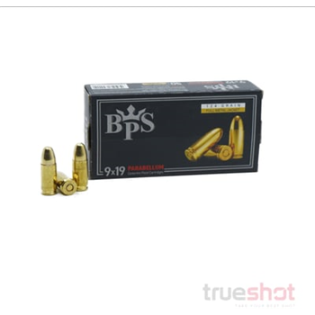 BPS Ammunition 9mm 124 Grain FMJ 1000 Rnd - $229.99 - $229.99