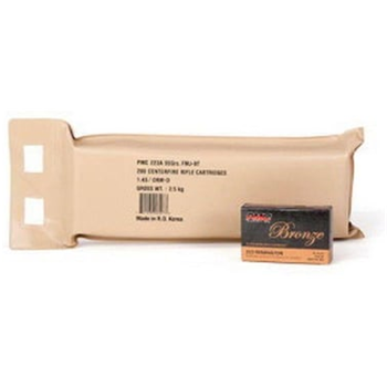 PMC Bronze .223 Rem Bulk Ammo 55 Gr FMJ 200rds - 223A-BP - $99.99 - $99.99